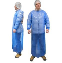 Фартук HACCPER Evatex с рукавами (1 шт.) размер XL, 1385х1186 мм Синий / 730050