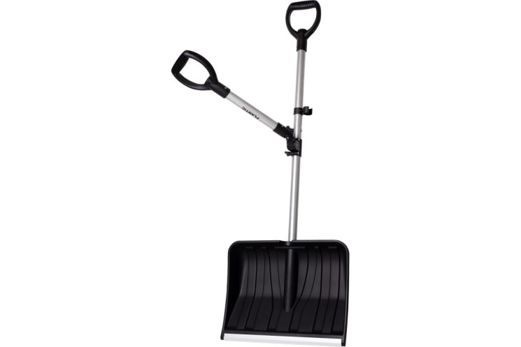 Лопата для уборки снега сборная Plantic PRO 1300*450 мм алюминиевый черенок / 22281-01