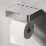 Держатель туалетной бумаги настенный AM.PM Inspire 2.0 с полочкой Хром / A50A341500