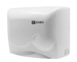 Сушилка для рук Bionik 1500 Вт пластик белый / BK4003