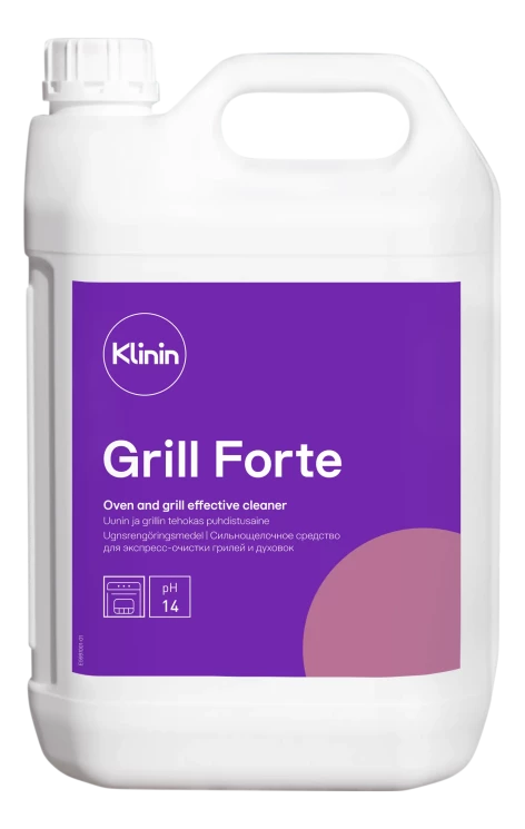 Средство для экспресс-очистки грилей и духовок KLININ GRILL FORTE 5л / 205125 