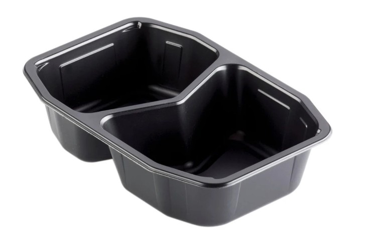 Контейнер DUNI PP HMR 215х148х50 2-секционный 540/400 мл 420 штук (упак.) / 171005G2