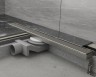 Трап душевой Plumberia Selection PSL Linear 50 см решетка с сифоном металл матовая сталь / PSL50MT