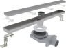 Трап душевой Plumberia Selection PSL Linear 50 см решетка с сифоном металл матовая сталь / PSL50MT