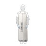 Фартук HACCPER Uretex HARDWHITE, 1210х890 мм, 300 мкм, Белый / 950325