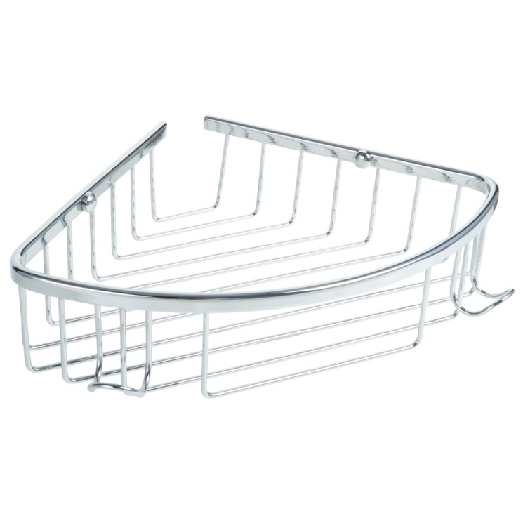 Полка угловая одноэтажная Fixsen Hotel Хром / FX-31051-1