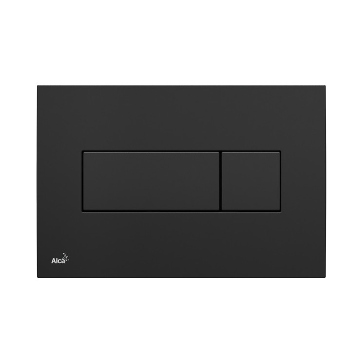 Кнопка управления для скрытых систем инсталляции черная 590x390x240 AlcaPlast / M378