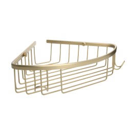 Полка угловая одноэтажная Fixsen Hotel Золото-сатин / FX-31051-1G