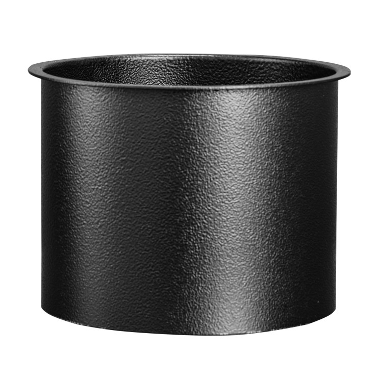 Кольцо для корзины встраиваемое в столешницу MERIDA STELLA R, d150 металл, Черный / GWC501.R