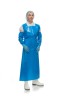 Фартук HACCPER Uretex, 150 мкм, 1500х830мм (упак. 25 шт.) Белый, Синий
