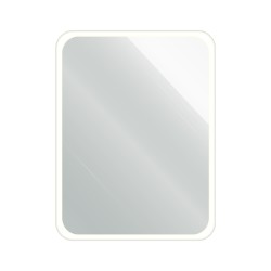 Зеркало 600х800 мм сенсорное САНАКС с ореольной LED подсветкой Белый / 45237