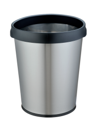Ведро для мусора WeltWasser QUANTO MT 12L Матовая сталь / 10000013402