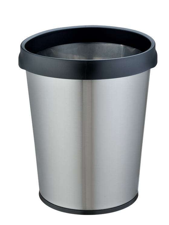Ведро для мусора WeltWasser QUANTO MT 12L Матовая сталь / 10000013402