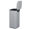 Мусорное ведро с педалью 30 л EKO STELLA Серый матовый / EK9384 P-30L-MG