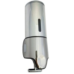 Дозатор для жидкого мыла D-Lin 500 мл пластик хром / D201131
