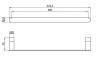 Держатель для полотенец NOFER 40 см металл золотой / 16870.40.G