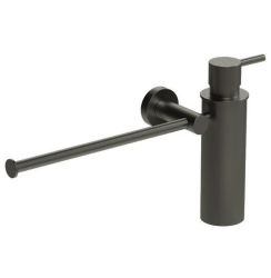 Полотенцедержатель с дозатором 0,15 л COLOMBO DESIGN PLUS настенный металл графит / W4975.GM 