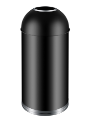 Ведро для мусора WeltWasser ROBBY BL 50L Черный матовый / 10000011267