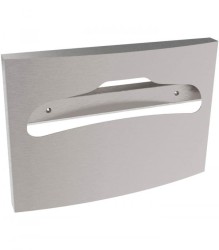 Диспенсер накладок для туалета NOFER металл матовая сталь / 04026.2.S