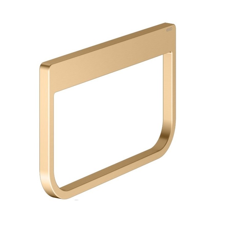 Полотенцедержатель-кольцо поворотный Keuco Moll Латунь шлифованная / 12721250000