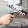 Сгон для мытья окон Unger ErgoTec-Squeegee 25 см пластик с твердой резинкой резинкой / ES250H