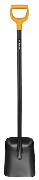 Лопата совковая Plantic Terra 1260*230 мм металл / 11007-01
