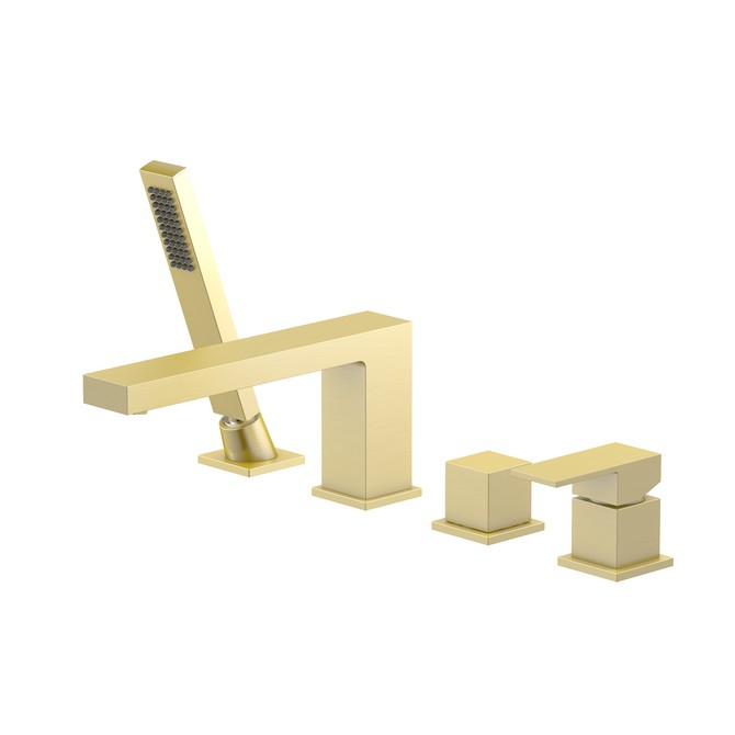 Смеситель для ванны с душем врезной Timo Selene Золотой матовый / 2130/17Y