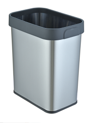 Ведро для мусора WeltWasser SOLID MT 12L Матовая сталь / 10000013404