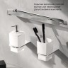 Стеклянный стакан с настенным держателем AM.PM Inspire V2.0 Хром / A50A34300