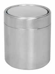 Ведро для мусора WeltWasser TEDDY MT 1.5L Матовая сталь / 10000003991