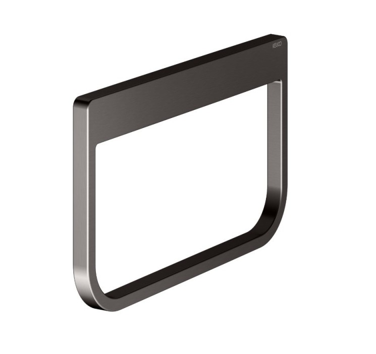 Полотенцедержатель-кольцо поворотный Keuco Moll Черный матовый титан / 12721350000