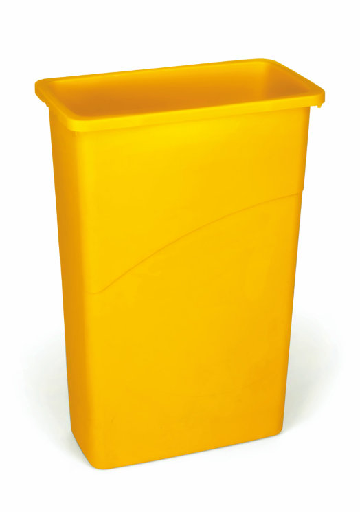 Контейнер для мусора Rubbermaid SlimJim 87л / желтый / FG354000YEL