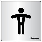Табличка Merida "Туалет мужской" / ИТ008