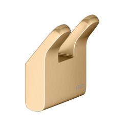 Крючок для полотенца Keuco Moll двойной Латунь шлифованная / 12713250000