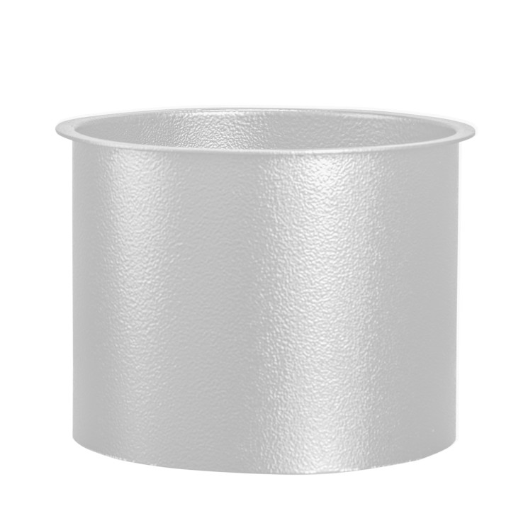 Кольцо для корзины KWM101.R встраиваемое в столешницу MERIDA STELLA R, d150 металл, Белый шагрень / GWB501.R