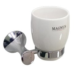 MAGNUS 85005 Стакан  керамический  с настенным креплением