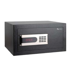 Встраиваемый электронный сейф HCS для гостиницы 22x43x35 см Черный / 3HL