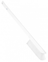 Щетка Vikan с длинной ручкой 600 мм средний ворс белая / 41975