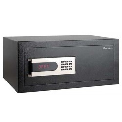 Встраиваемый электронный сейф HCS для гостиницы 22x49x35 см Черный / 5HL