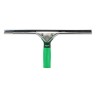 Сгон для мытья окон Unger ErgoTec-Squeegee 55 см пластик с твердой резинкой резинкой / ES55H