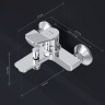 Смеситель для ванны и душа AM.PM X-Joy, излив 164 мм Хром / F85A10000