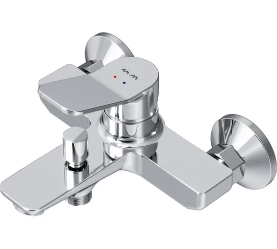 Смеситель для ванны и душа AM.PM X-Joy, излив 164 мм Хром / F85A10000