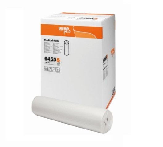 С6455S Простыни бумажные в рулоне Celtex Medical Save plus / 80 м / 55 см / 2 сл (рул.)