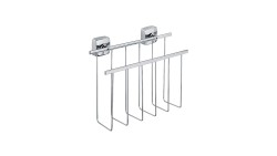 Держатель настенный для газет Fixsen Kvadro Хром / FX-61320