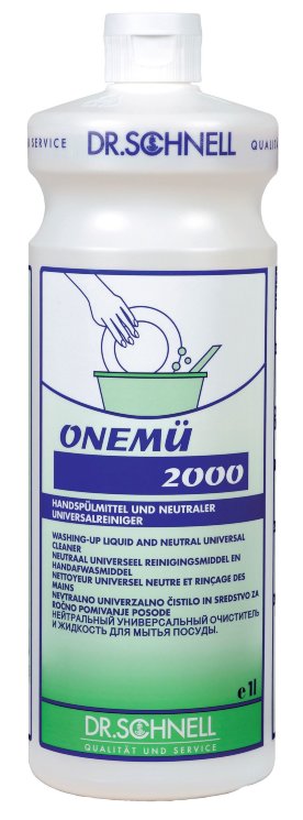 ONEMU 2000 Dr.Schnell 1л Средство для ручной мойки посуды