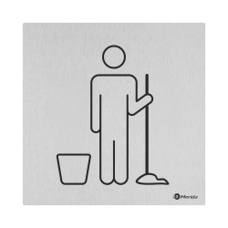 Табличка Merida "Комната уборочного инвентаря" / GSM010.R