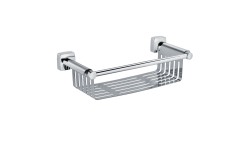 Полка универсальная настенная Fixsen Kvadro Хром / FX-61323