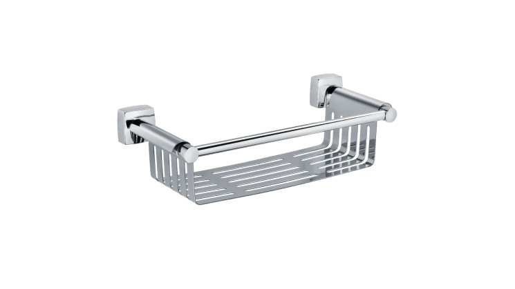 Полка универсальная настенная Fixsen Kvadro Хром / FX-61323