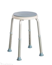 Стул для ванной и душа River ALBA нержавеющая сталь/пластик Хром/ 10000001973