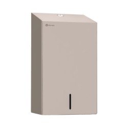 Диспенсер для бумажных полотенец в листах V-сл. MERIDA STELLA R СЛИМ металлический, объем 2 пач., Антифингер / ASA103.R